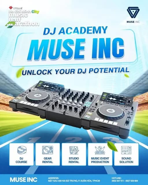 Muse Inc Đồng Hành Cùng VPBank Ho Chi Minh City Music Half Marathon 2026