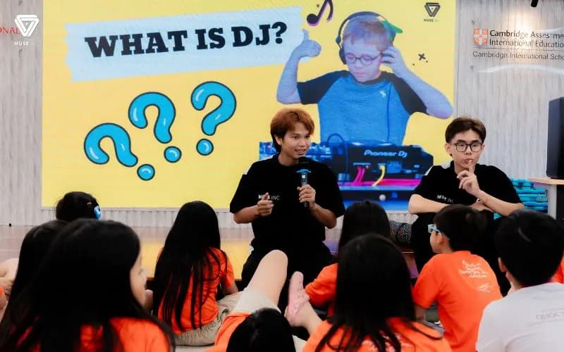 MUSE INC HỢP TÁC CÙNG VAS TỔ CHỨC KID DJ WORKSHOP