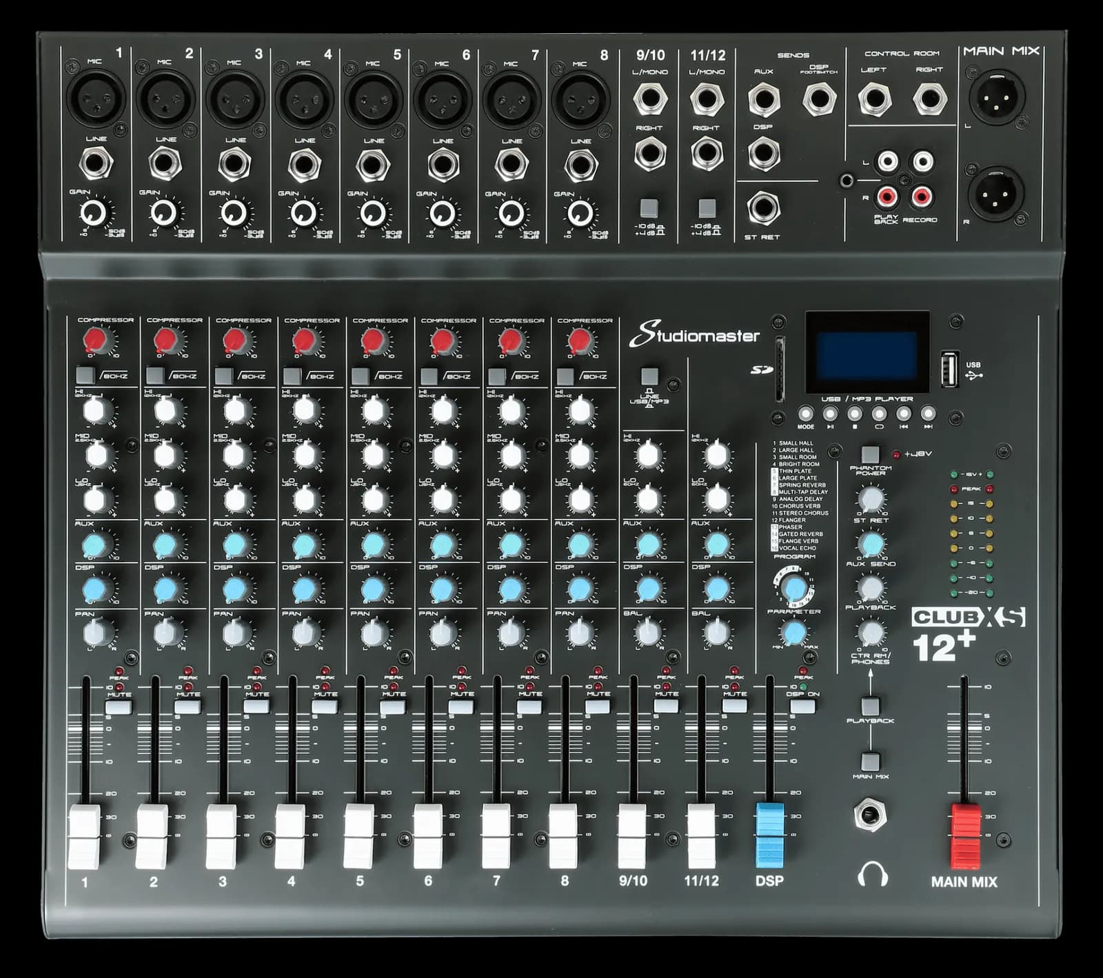 StudioMaster Clubxs 12+