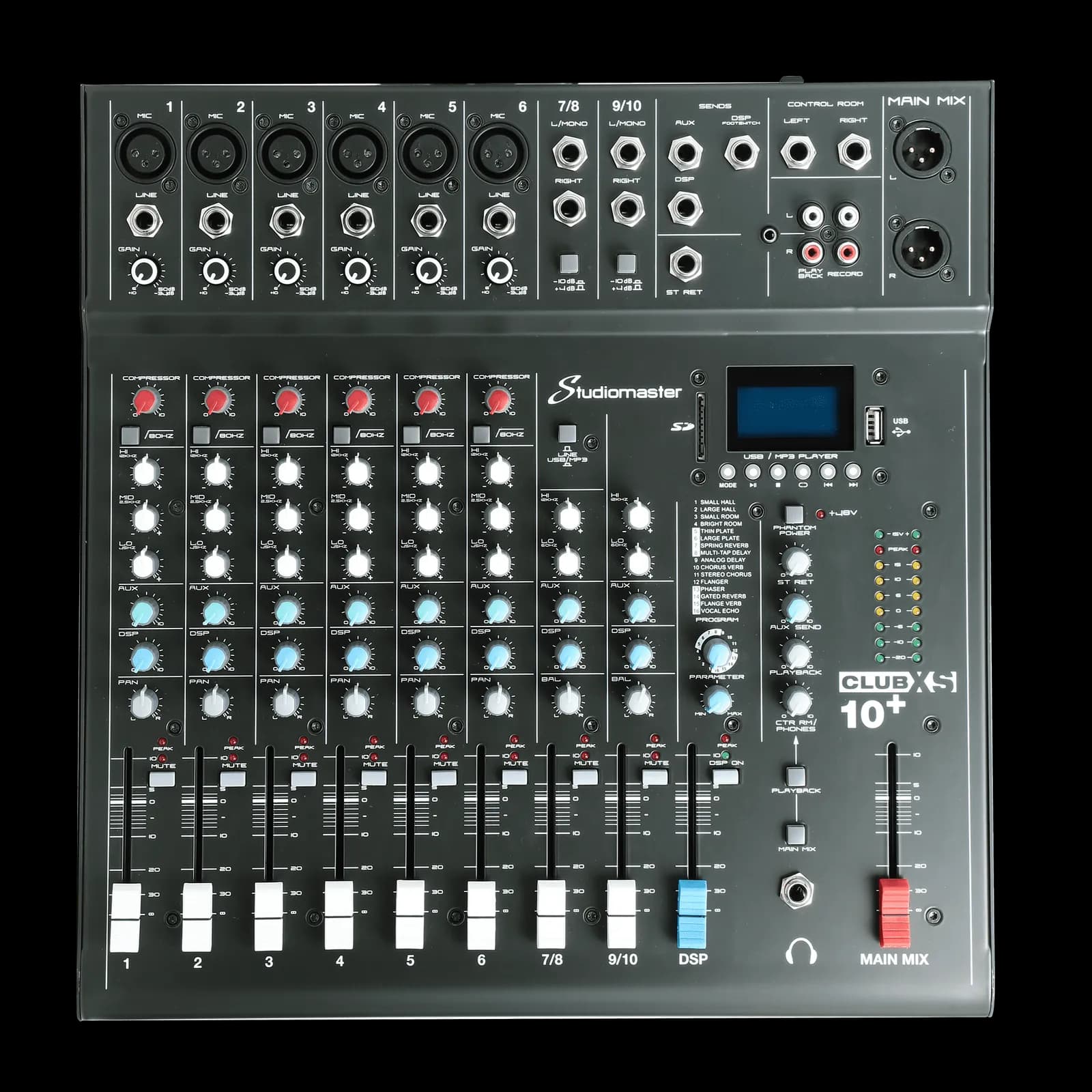StudioMaster Clubxs 10+