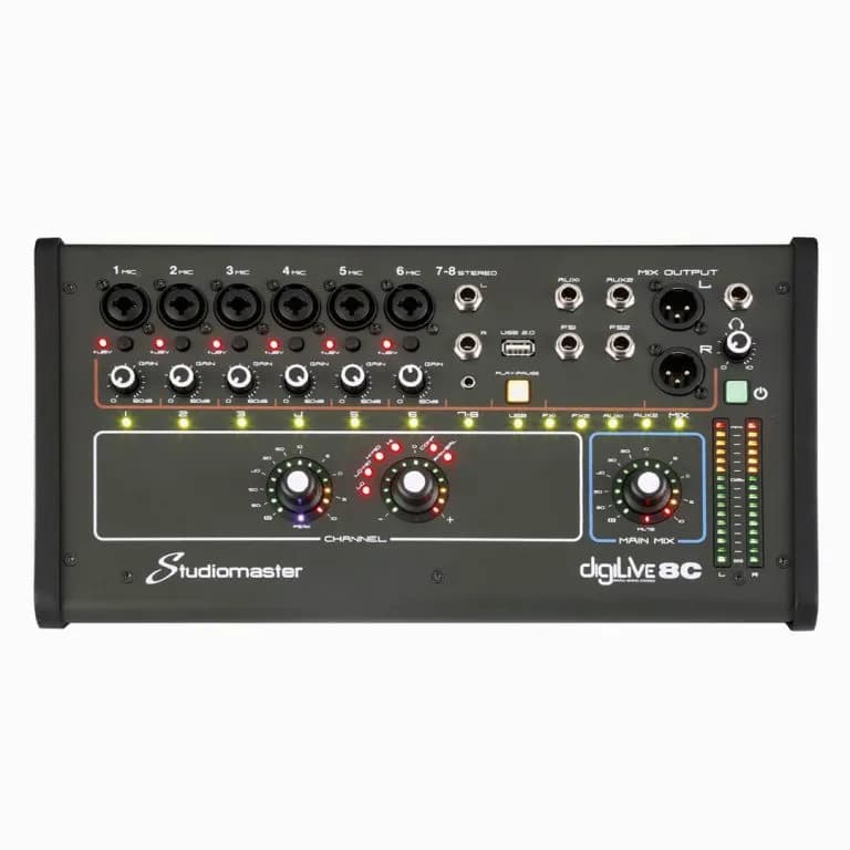 StudioMaster Digilive 8C