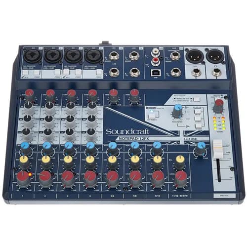 Soundcraft NOTEPAD-12FX