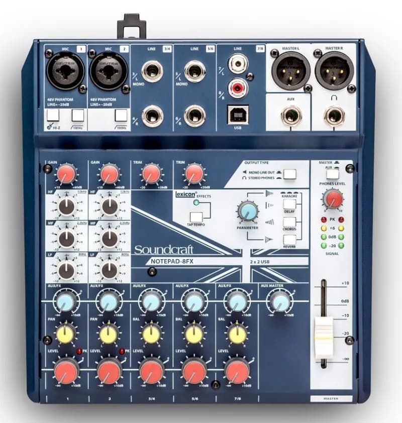 Soundcraft Notepad 8FX