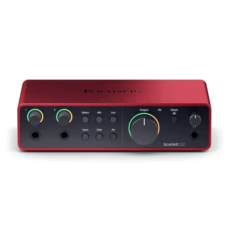 Focusrite Scarlett 2I2 GEN 4