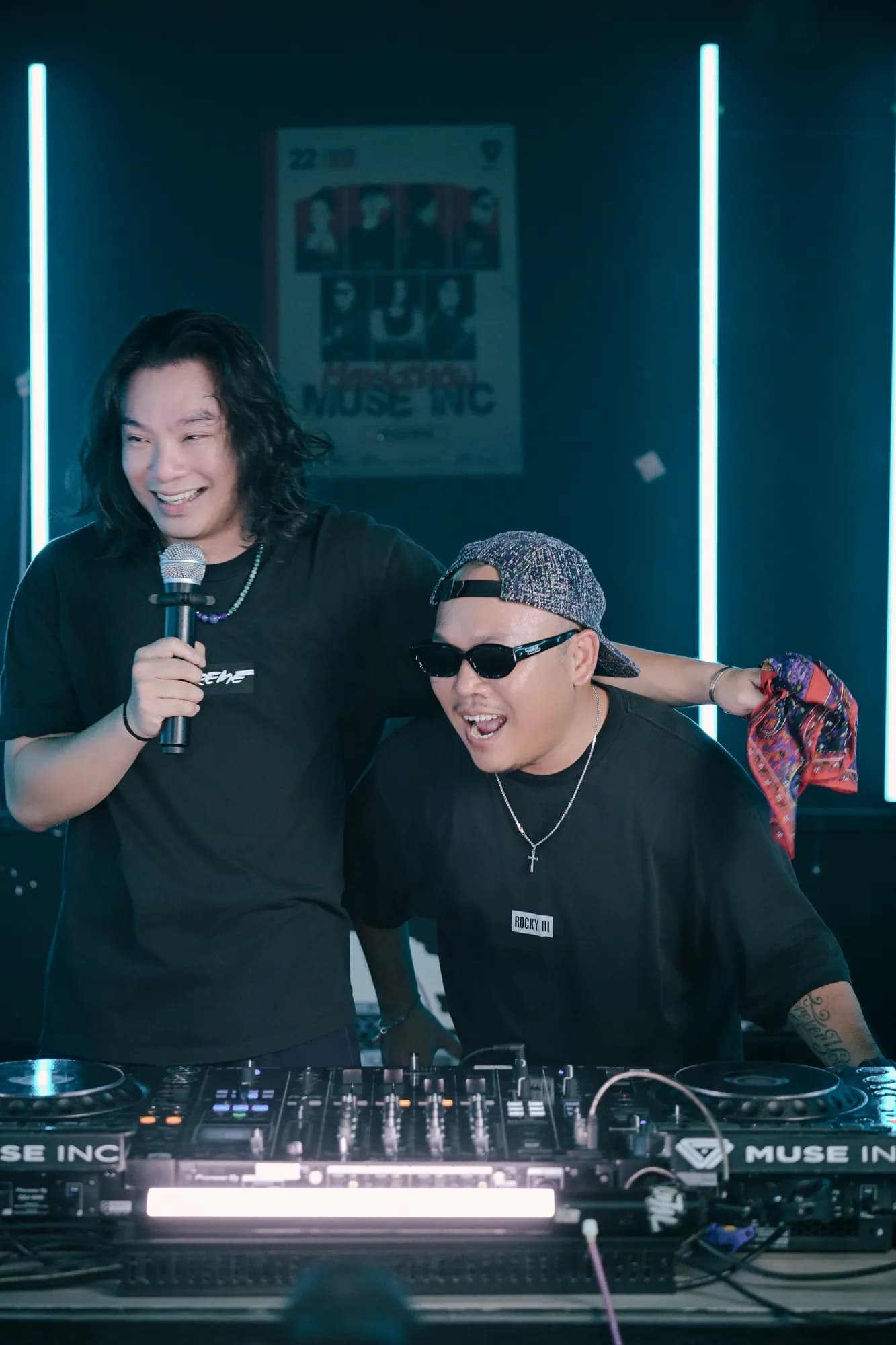 Booth CDJ-3000 + DJM-A9