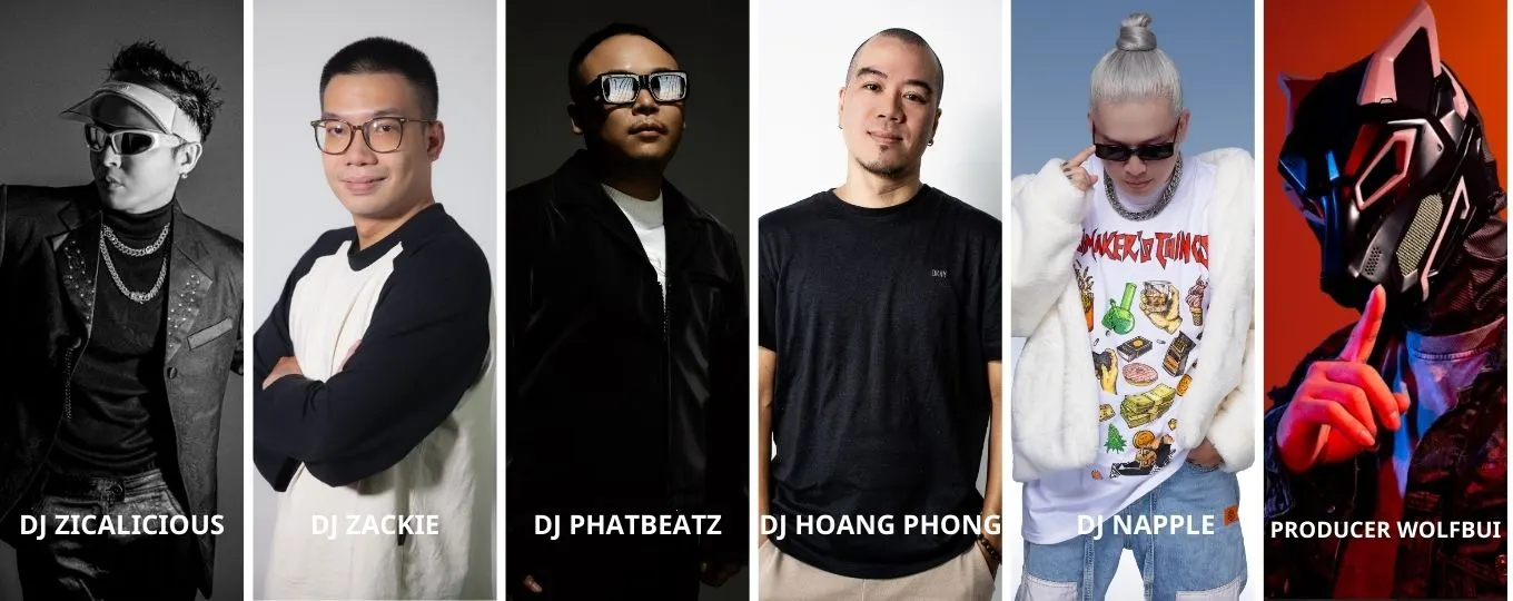 The instructor team at Muse Inc, a leading DJ academy