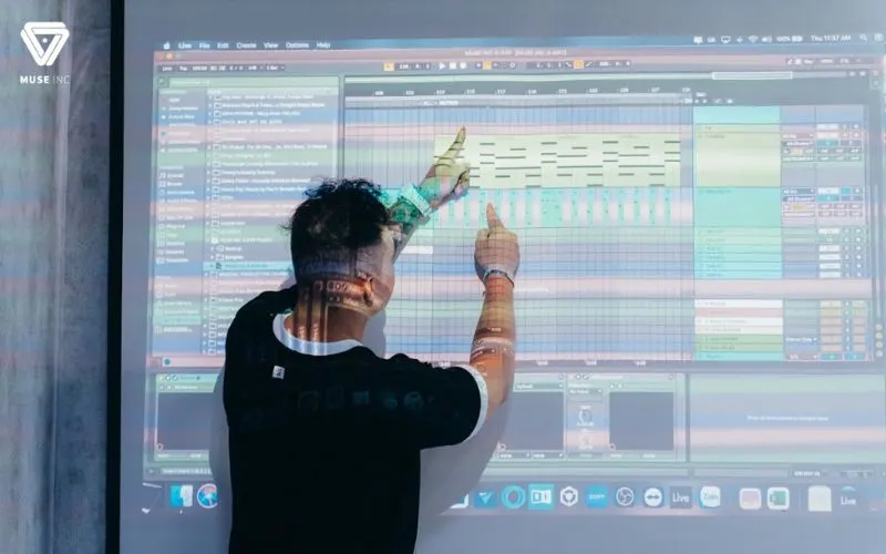 The instructor team at Muse Inc, a leading DJ academy