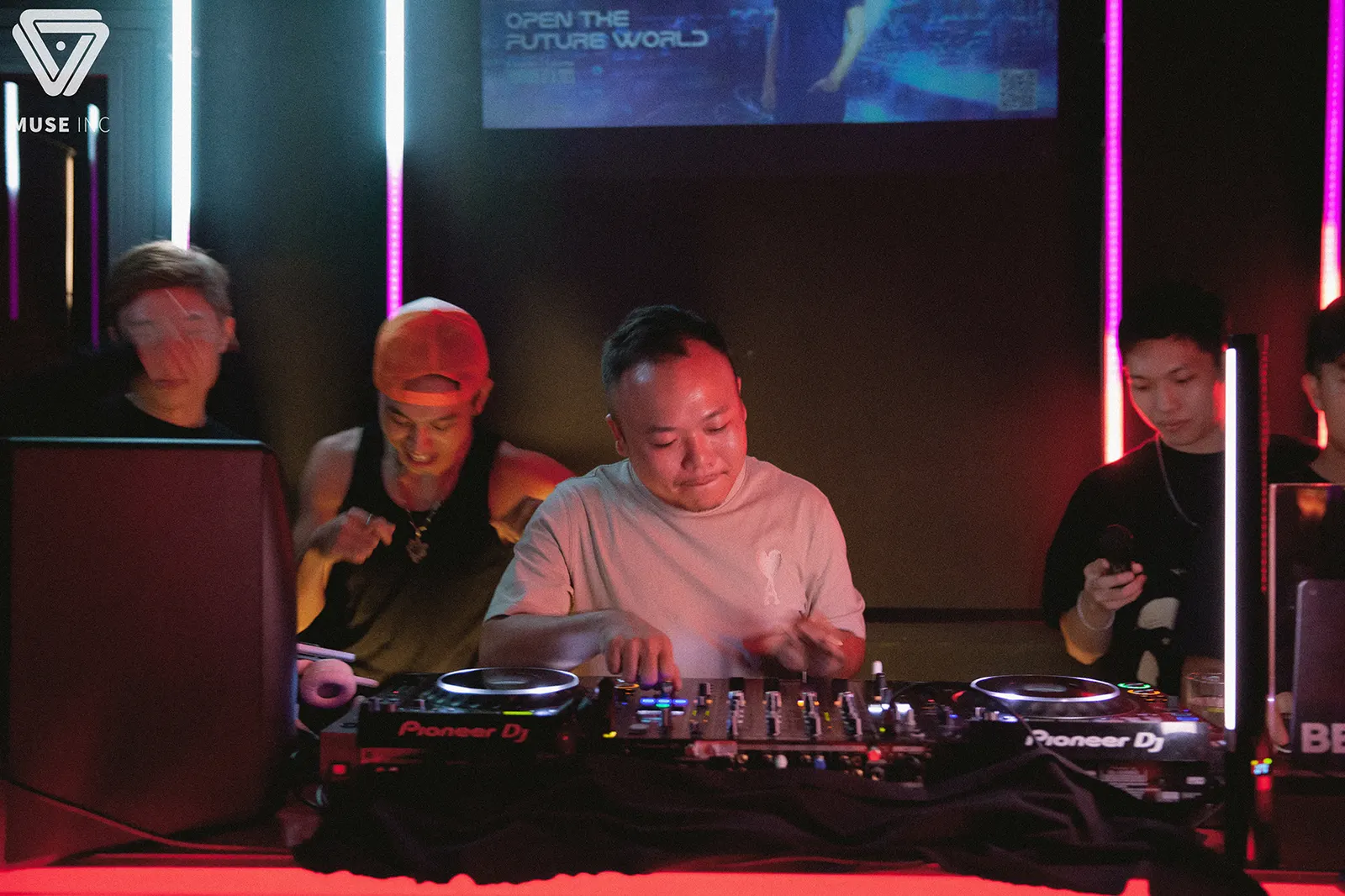 DJ Funk D and the Open the Future World DJ workshop
