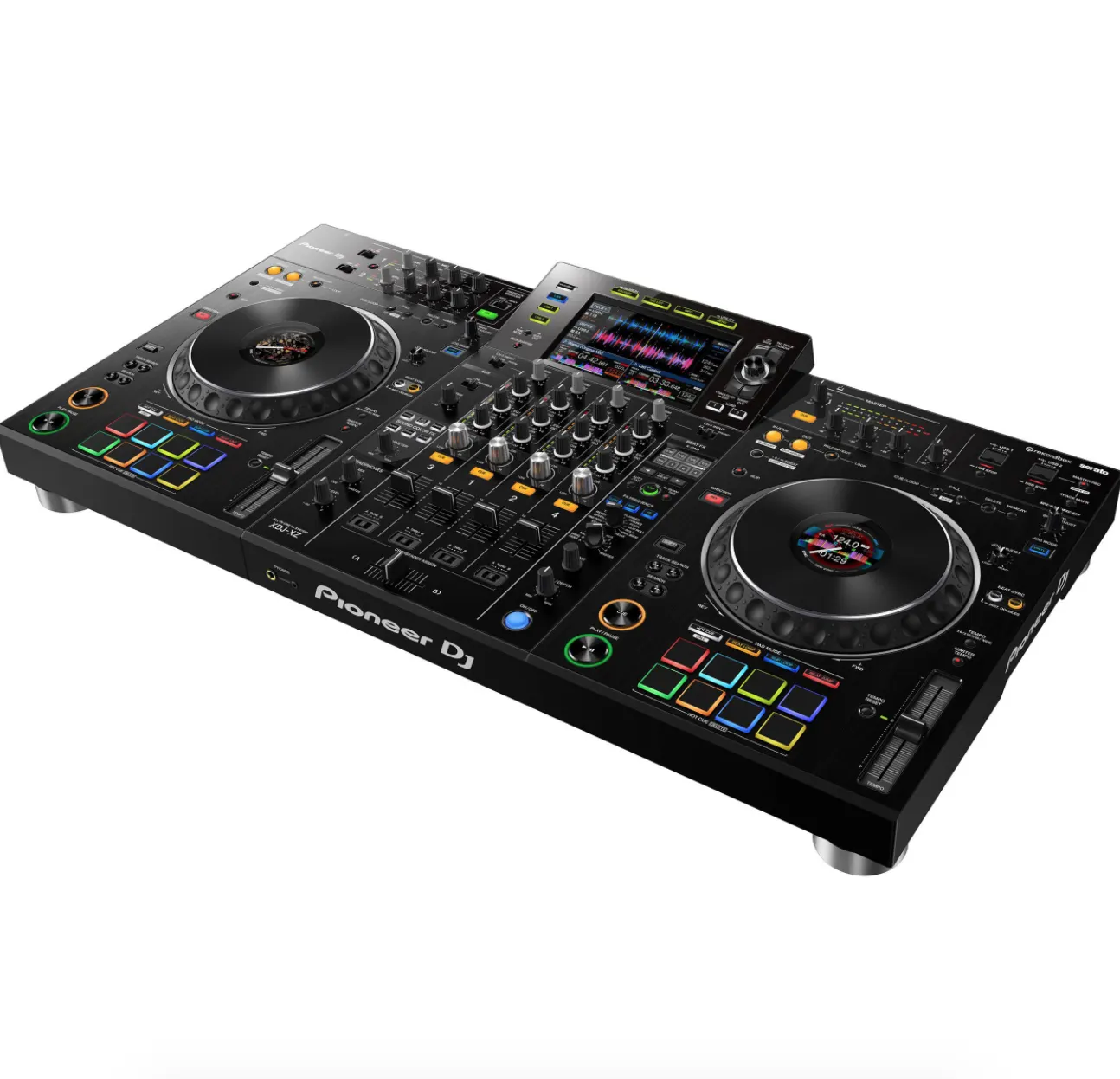 Pioneer XDJ-XZ all-in-one DJ system seen from above