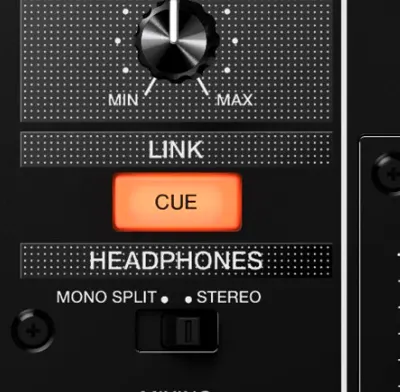 6 CUE buttons on DJ gear