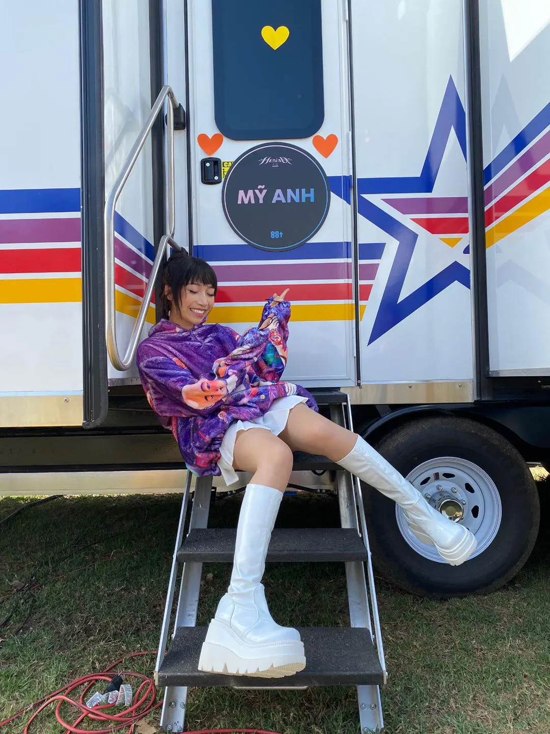 Young talent Mỹ Anh represents Vietnam at Head In The Clouds 2021
