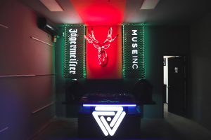 Phòng học mới của Muse và Jagermeister