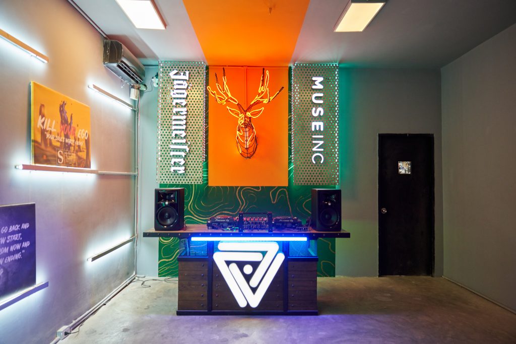 Cơ sở vật chất của Muse Academy khi tham gia khóa học DJ cơ bản