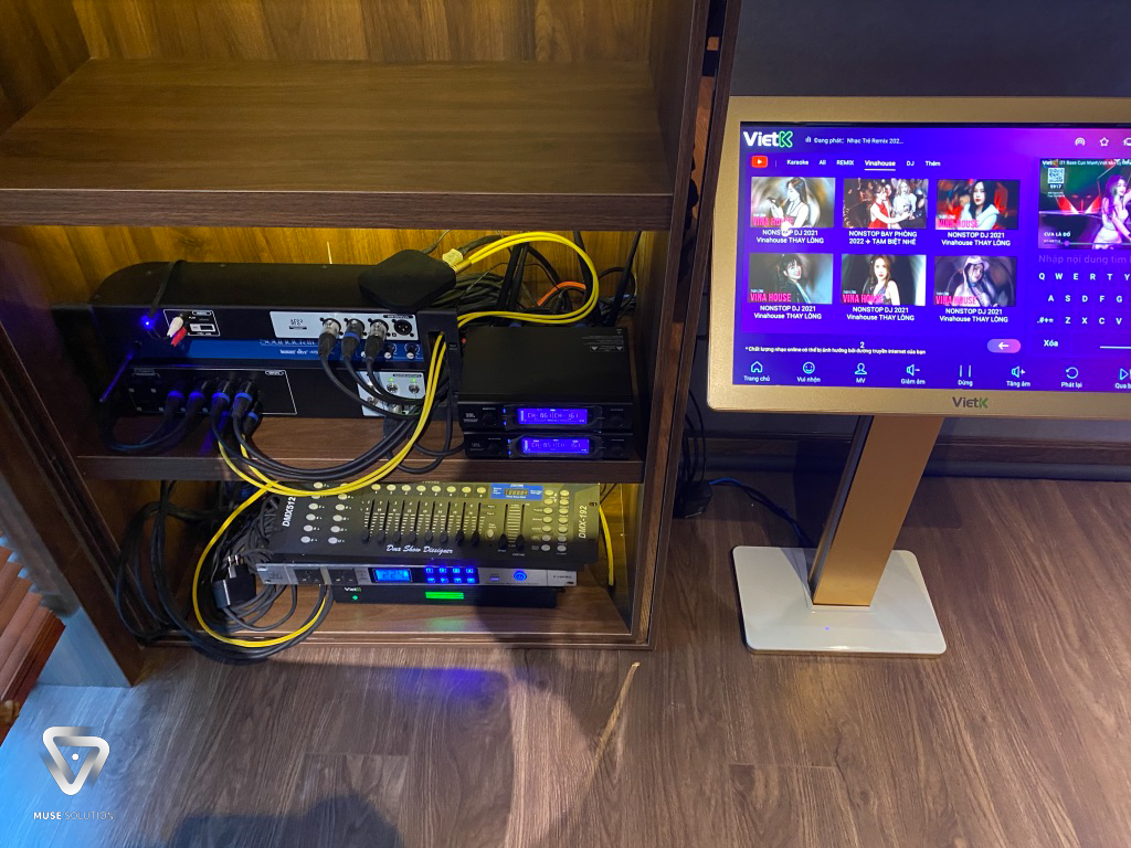 Set up hệ thống giải trí - karaoke
